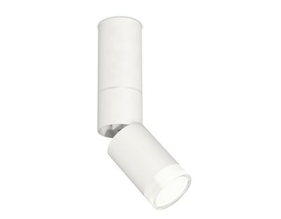 Комплект накладного поворотного светильника с акрилом XM6312105 SWH/FR/CL белый песок/белый матовый/прозрачный MR16 GU5.3 (C6322, A2060, A2220, C6312, N6241)