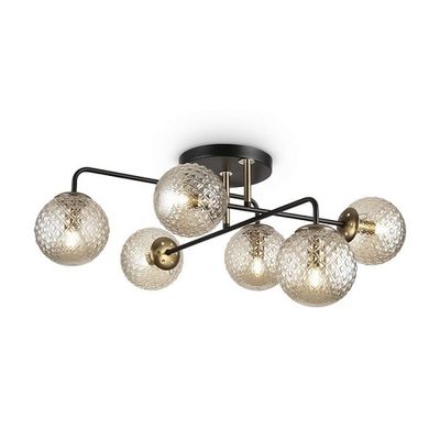 Люстра New Series 016 FR8016PL-06BBS, E14х6. TM Maytoni