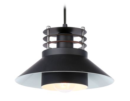 Подвесной светильник в стиле лофт TR8172 BK черный E27 max 40W D203*940