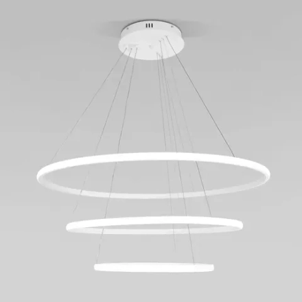 Подвесной светодиодный светильник с пультом управления 90264/3 белый, LED