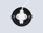 Светильник встраиваемый TN6708 BK черный IP44 GX53 max 15W D105*45