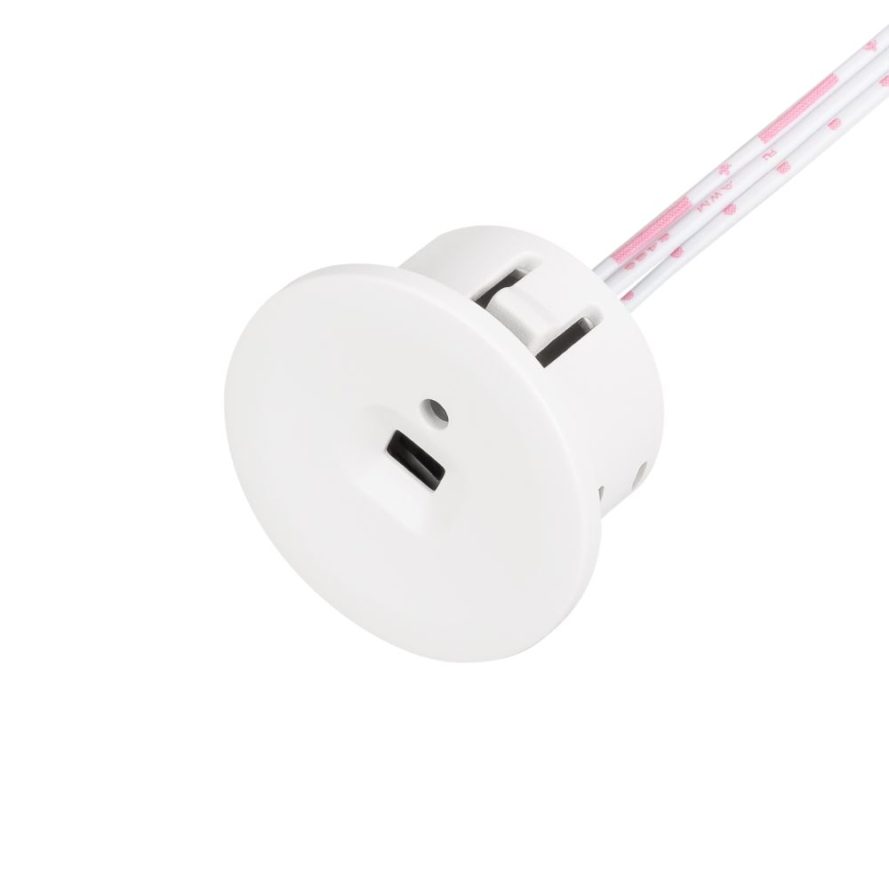 INTELLIGENT ARLIGHT Датчик движения SMART-SENS-1101-17-12-IN White (12-24V, 1x1.5A, Switch) (IARL, IP20 Пластик, 5 лет)