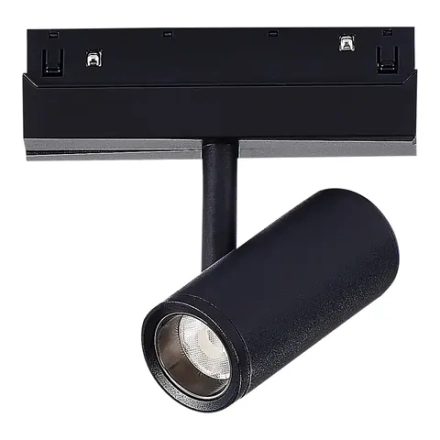 ST808.436.08 Магнитный трековый светильник Черный LED 1*8W 3000K 500Lm Ra>90 36° IP20 D42xH135 48VV