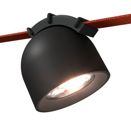 ST451.436.12.1 Св-к трек. Черный LED 1*12W 3000K 815Lm Ra90 60 IP20 D100xH107 48V