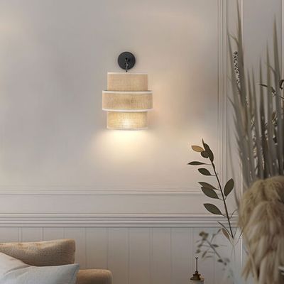 Настенный светильник с тканевым абажуром 5400 Calisto