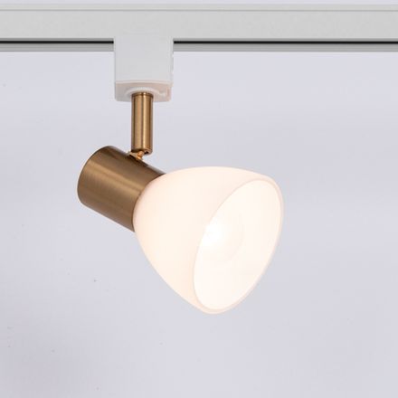 Трековый светильник Arte Lamp FALENA A3117PL-1WH, 1хE14