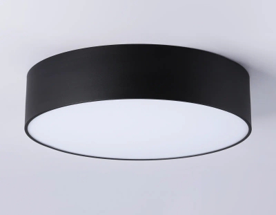 Светильник светодиодный потолочный FV5522 BK черный LED 26W 4200K D220*58 (Без ПДУ)
