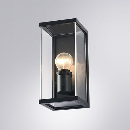 Уличный настенный светильник Arte Lamp POT A1632AL-1BK, 1хE27