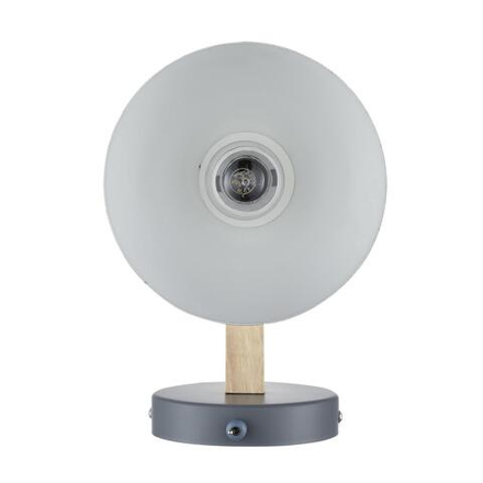 8096/1W MODERNI LN26 339 серый/серый металл, дерево/металл Бра Е27 1*60W 220V COLANGE