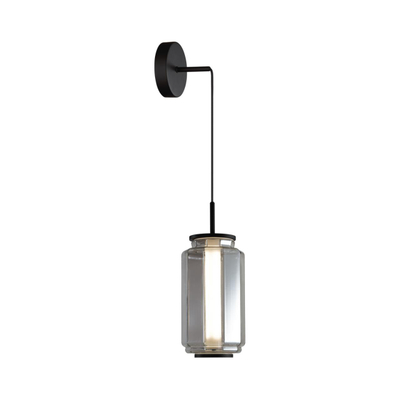 5408/11L HIGHTECH ODL_EX24 139 черный/дымчатый/металл/стекло/акрил Подвесной светильник LED 11W 3000K 720Лм JAM