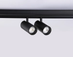 Светильник светодиодный трековый для шинопровода Magnetic GL3902/2 BK черный LED 20W 4200К 48V 24° 180*45*182