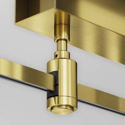 Основание потолочное Short для блока питания с вводом питания Flarity латунь, TRA156C-BB1-BS. TM Maytoni