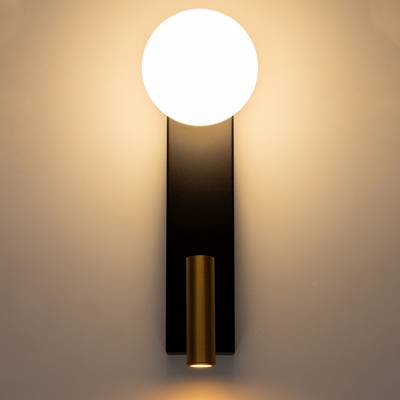 Citilux Декарт CL704451 LED Светильник с выключателем Чёрный+Бронза