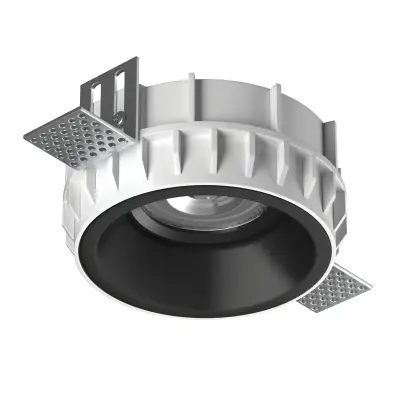 G214607BMOD Светильник DOMINO ROUND под LED модуль/лампу МR16 ЧЁРНЫЙ (214610+214607+214007)