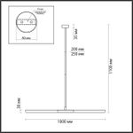 4307/2 HIGHTECH ODL22 295 черный Потолочный светильник IP20 G9 2*40W SOHO