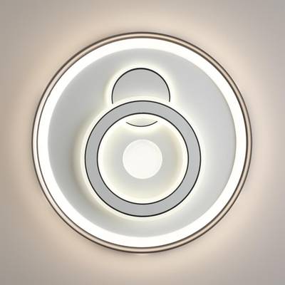 7787/85L PIKO LED SN 607 Светильник металл/белый/бронза LED 85Вт 3000-6500K D495 IP20 пульт ДУ GEMINI