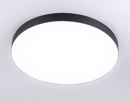 Светильник светодиодный потолочный FV5538 BK черный LED 90W 4200K D600*58 (Без ПДУ)