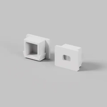 Комплект заглушек (для профиля 16x12) 10 шт., ALM-005-W-EC 642023. TM Maytoni