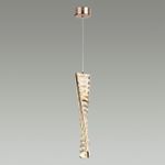 5674/10L LEDIO LN23 045 золотой Подвес LED 10W 3000K 550Лм 220V ROSELLE