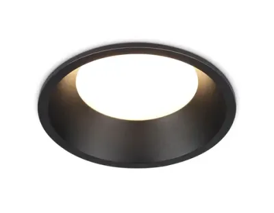 Светильник встраиваемый TN51814 BK черный GX53 max 15W D105*36