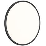 7660/48L MITRA LED SN 54 Светильник пластик/белый/черный LED 48Вт 3000/4000K D600 IP40 ALFA BLACK