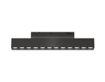 Светильник трековый светодиодный Magnetic standard 48V 20mm GL4495 BK черный IP20 12W 3CCT 3000-6000K SMART 24° 218*22*25
