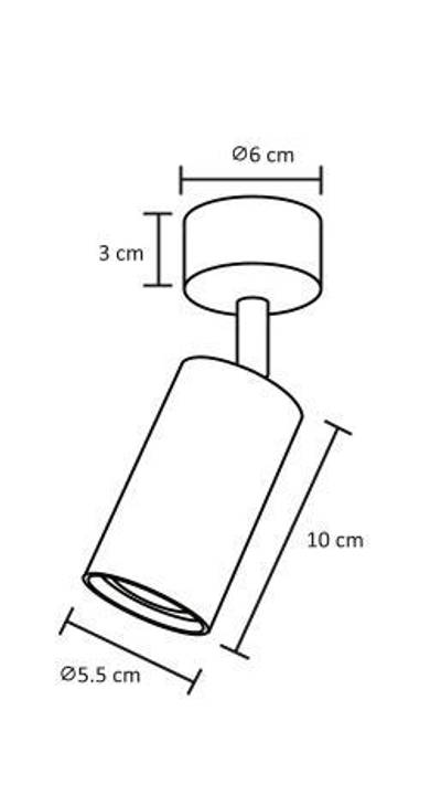 Спот Arte Lamp AQUARIUS A3216PL-1BK, 1хGU10