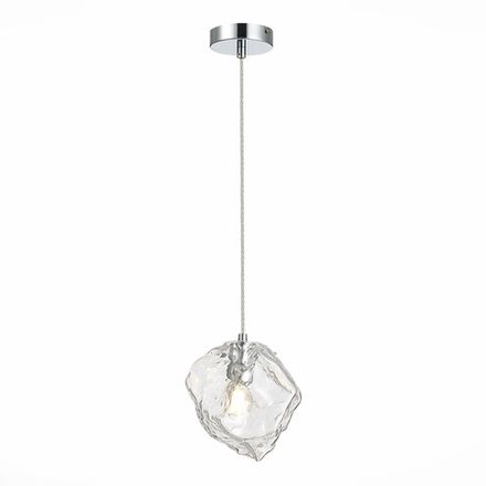 SL1175.103.01 Подвес ST-Luce хром/прозрачный E14 1*40W