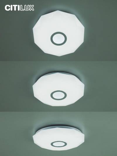 Citilux Диамант Смарт CL713A30G RGB Умная люстра Хром