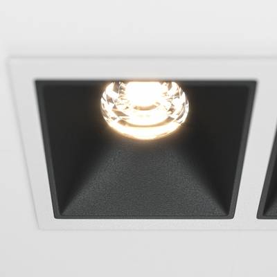 Встраиваемый светильник Alfa LED 3000K 2x10Вт 36° Dim Triac, DL043-02-10W3K-D-SQ-WB. TM Maytoni