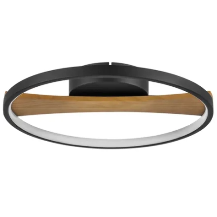 723027 Люстра LODI LED 25W 2000LM ЧЕРНЫЙ/ДЕРЕВО 3000K Lightstar