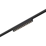 ST666.436.10 Магнитный трековый светильник Черный LED 1*10W 3000K 430Lm Ra&gt;90  IP20 L196xW10xH18 24V