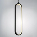 749007 Подвес SATURNO LED 9W 720LM ЧЕРНЫЙ 3000K