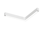 Трековый светильник-коннектор Magnetic SMART 220V 25mm GL1706 WH белый IP20 18W 4000K 120° 312*312*25