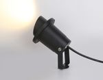 Светильник уличный в грунт ST6339 BK черный IP65 GU10 max 35W D92*315