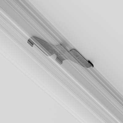 Фиксатор для накладного монтажа Exility черный, 2шт, TRA034HS-21B. TM Maytoni