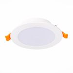 ST212.508.10 Св-к встр. Белый LED 1*10W 3000K/4000K/6000K 850Lm Ra80 110° IP20 D120xH30 220-240V