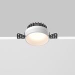 Встраиваемый светильник Okno 3000-4000-6000K 8W 100° IP 44 DL055-8W3-4-6K-TRS-W. TM Maytoni