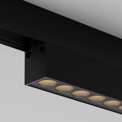 Уличный трековый светильник Points Exility IP 4000К 24Вт 36° черный O-TR02-2-S-24WB4K. TM Maytoni