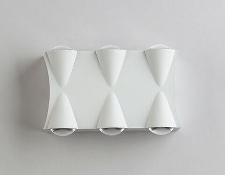 Светильник уличный светодиодный настенный ST4485/6 WH белый LED 4200K 6W IP54 140*80*45