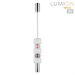 6505/1A SUSPENTIONI LN23 303 хром, розовый, белый Подвес GU10 50W 220V VERONA