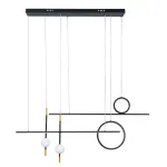 Подвесной светильник Arte Lamp POLARIS A2610SP-85BK, 1хLED