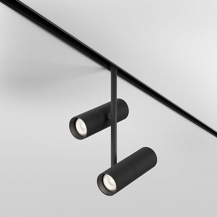 Трековый светильник Elti Duo Exility 4000K 24Вт 36°, TR005-2-2X12W4K-B. TM Maytoni