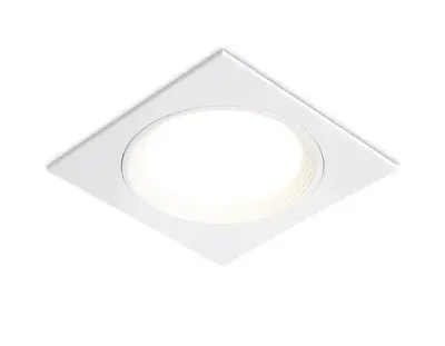 Светильник встраиваемый TN51803 WH белый GX53 max 15W 110*110*23