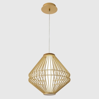 Светильник подвесной Crystal Lux CUADRA SP15W LED GOLD 0450/215