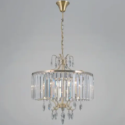 IL3519-5PSQ-24 AB LYRA светильник потолочный ILLUMICO, E14х5