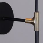 IL0185-1WSQ-24 BK AB CASTOR светильник настенный