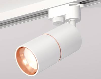 Комплект трекового однофазного светильника XT6301030 SWH/PPG белый песок/золото розовое полированное MR16 GU5.3 (A2520, C6301, A2063, C6301, N6114)
