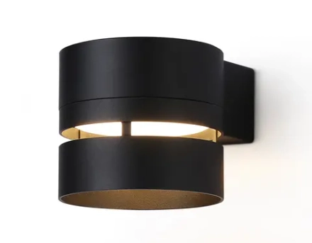 Светильник настенный TN71073 BK черный GX53 max 12W 85*75*110