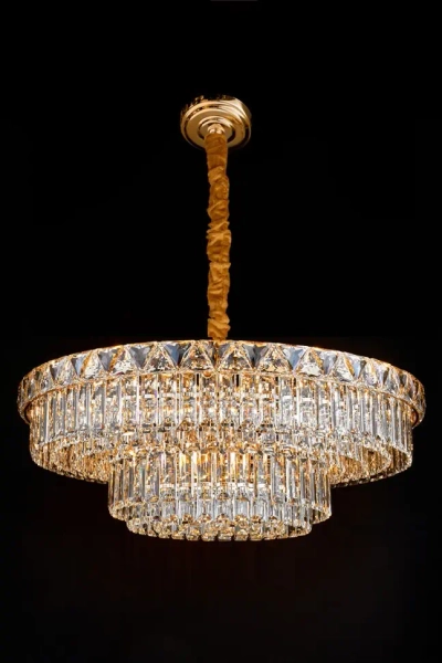 Люстра подвесная Normandie Gold FL1084-21P, E14х21